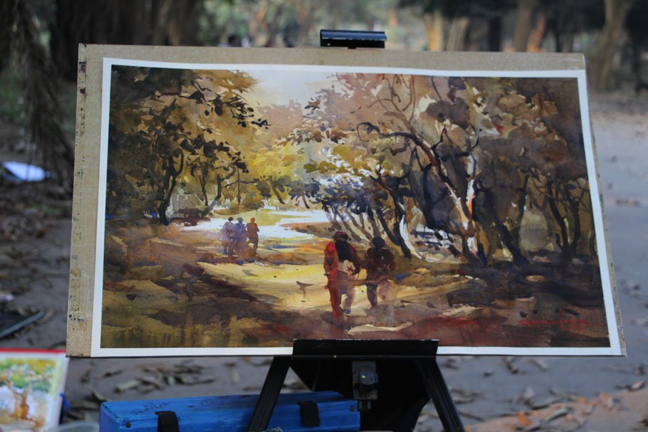 910x607 Shahanoor Mamun On Twitter Today . - Plenaire Painting