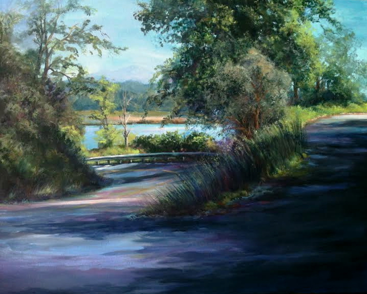 717x574 Glennda Field Fine Art Corbett Hill Road - Plenaire Painting