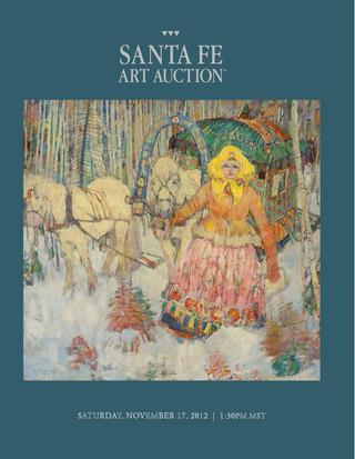 320x413 Santa Fe Art Auction Catalog 2012 By Gallery Publications - Pletke Painting