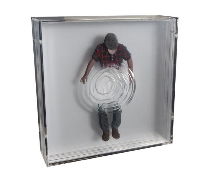 721x610 New Layered Plexiglass Artworks By Yosman Botero - Plexiglass Painting Art