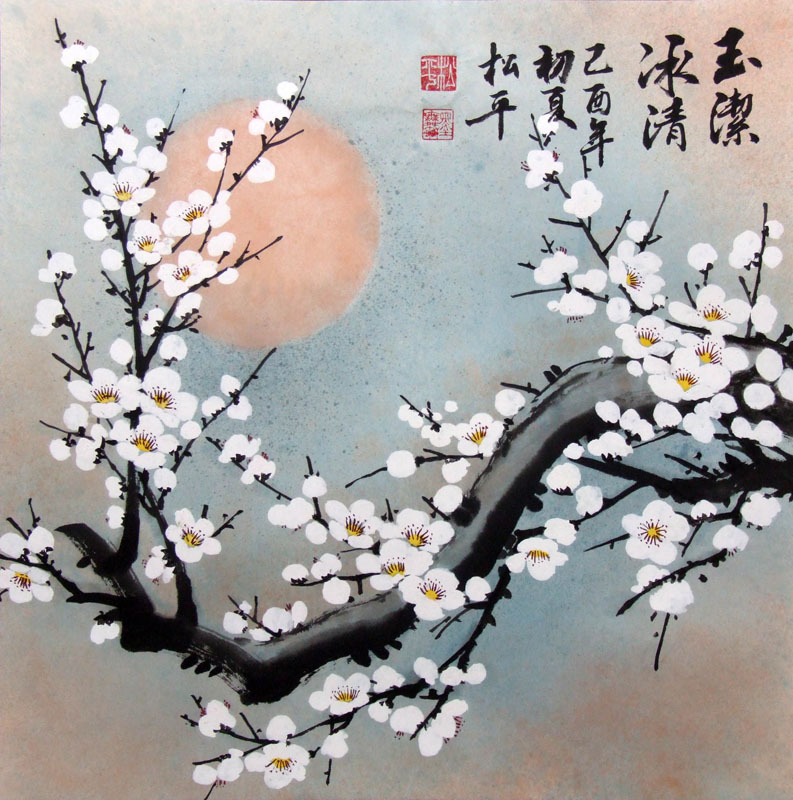 793x800 Page 9 Chinese Plum Blossom Paintings, China Plum Blossom Art - Plum Blossom Painting
