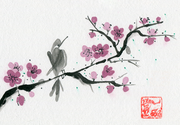 Plum Blossom Painting At Paintingvalley.com 