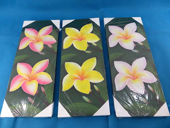 680x510 6 Pcs Wholesale Oil Painting Plumeria Flower Bali Artsship - Plumeria Painting