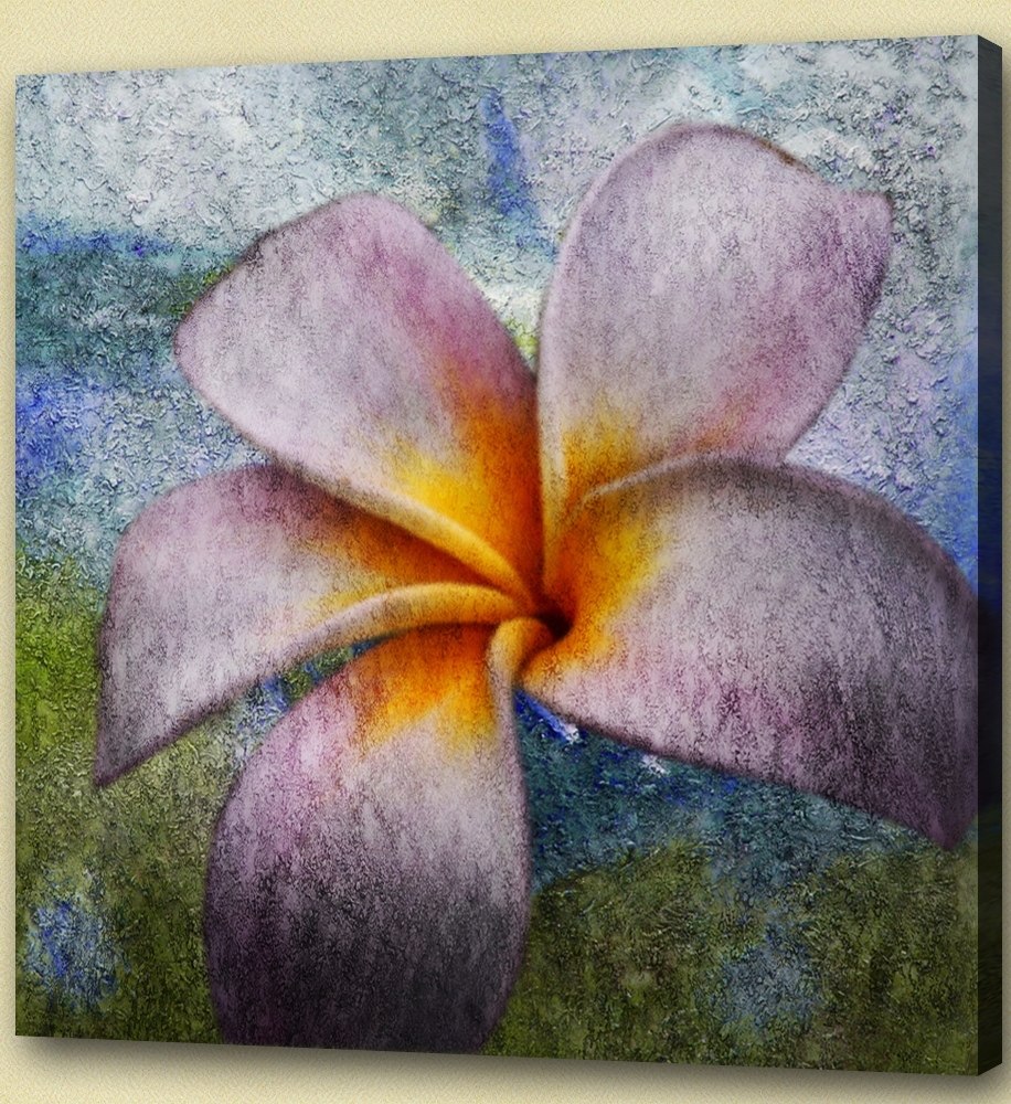 916x1000 Buy Plumeria I By Community Artists Group@ Rs. 4590. Code - Plumeria Painting