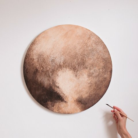 480x480 Understanding Pluto Through Paint - Pluto Painting