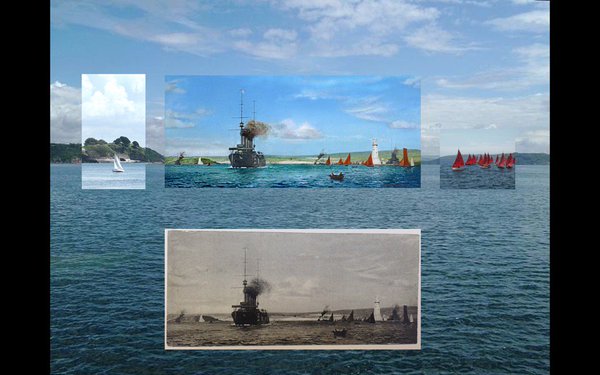 600x375 Plymouth Harbour Painting Tim Maltin On Twitter Old - Plymouth Harbor Painting