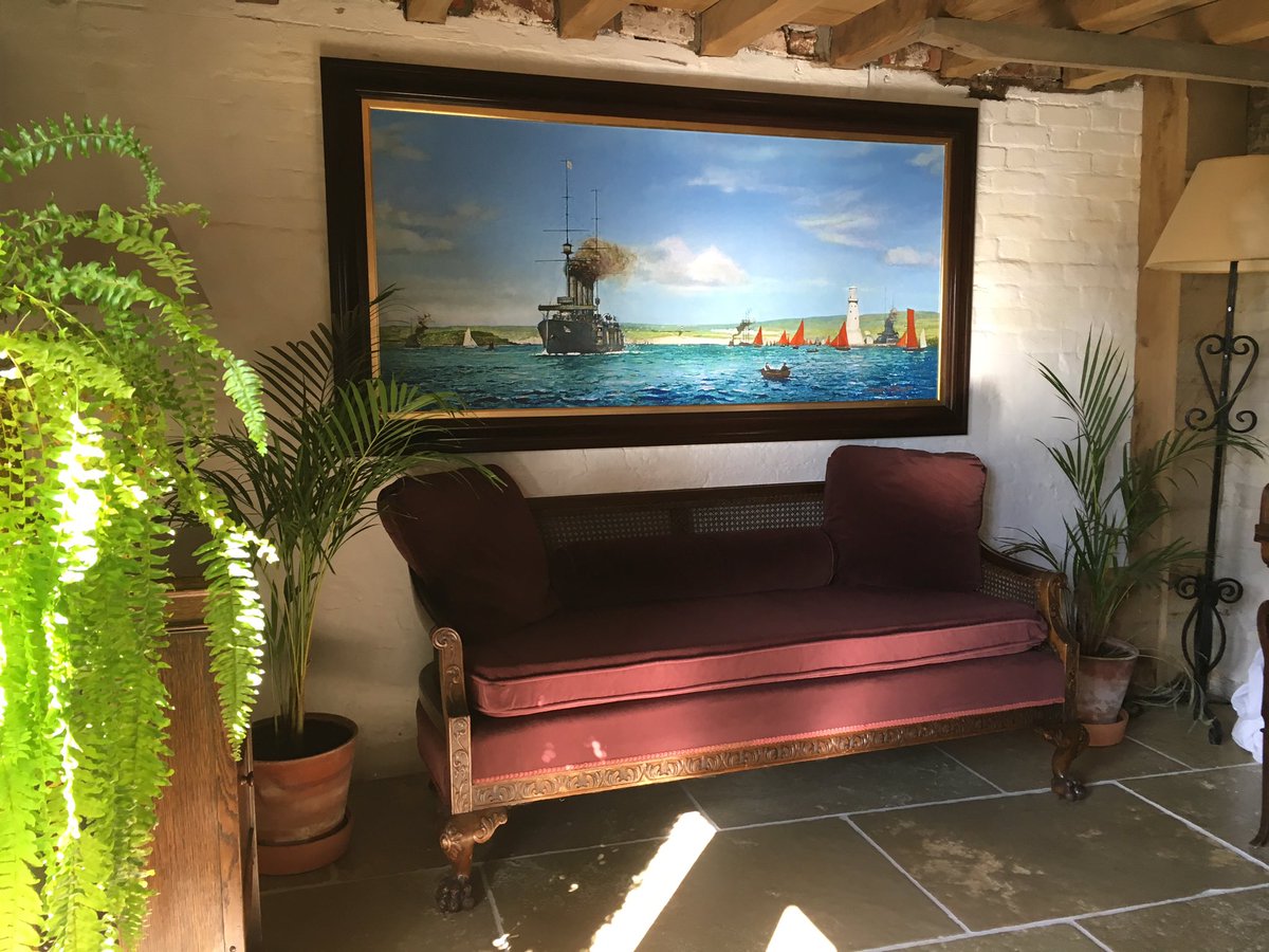 1200x900 Tim Maltin On Twitter Most Accurate Copy In The World Of Norman - Plymouth Harbour Painting