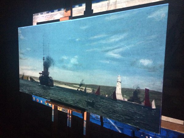 600x450 Tim Maltin On Twitter My Copy - Plymouth Harbour Painting