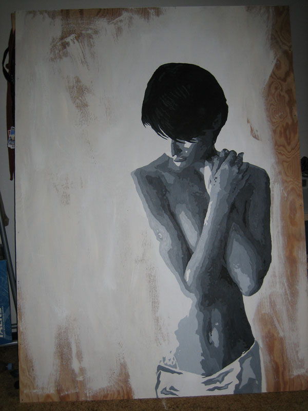 600x800 Artist Of The Week Anthony Boronowski, 100206, Around The World - Plywood Art Painting