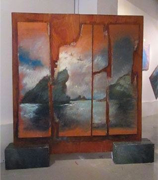 318x362 Painted Plywood Furniture By Cath Cassidy Yorkshire Based Artist - Plywood Painting Art