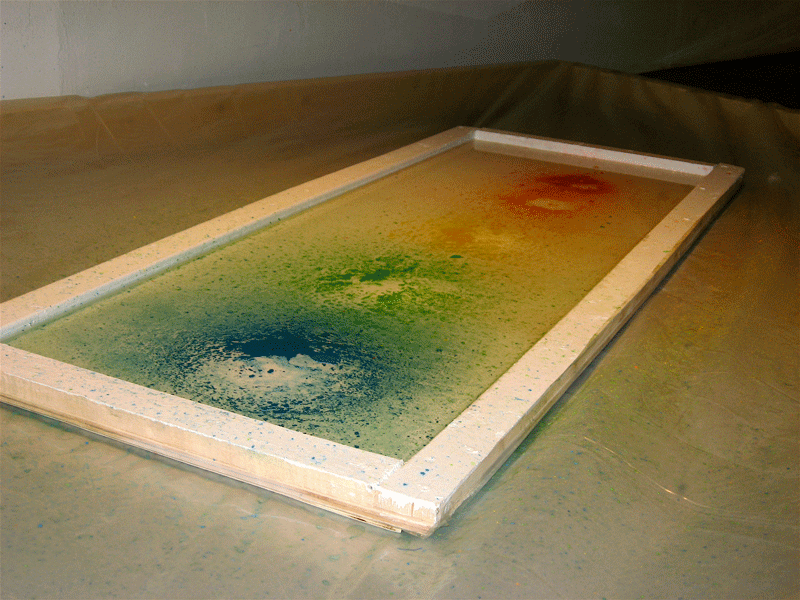 800x600 Painting Machine Drip Painting Sam Horowitz - Plywood Painting Art