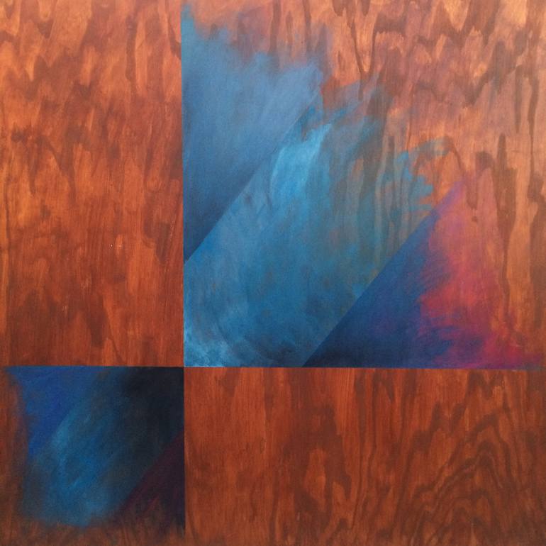 770x770 Saatchi Art Cherry Painted Plywood - Plywood Painting Art