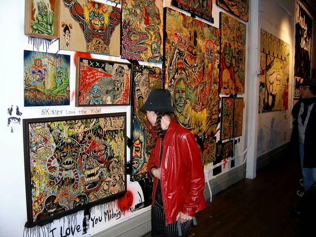 648x486 First Thursday Art Openings - Plywood Painting Art