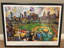 225x169 Pittsburgh Pirates Vintage Baseball Lithographs Ebay - Pnc Park Painting