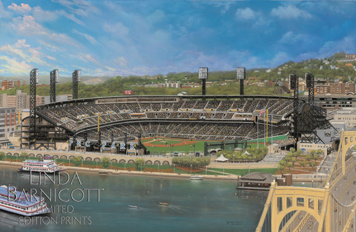 Pnc Park Painting at PaintingValley.com | Explore collection of Pnc ...