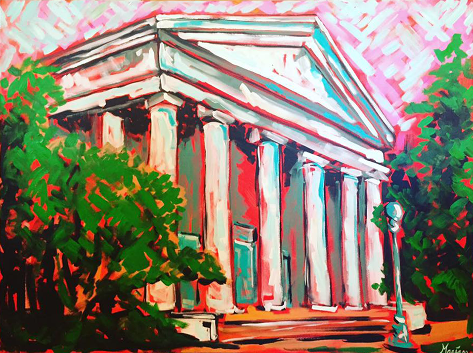 957x714 Landscapes Marian Pouch Art - Png Painting