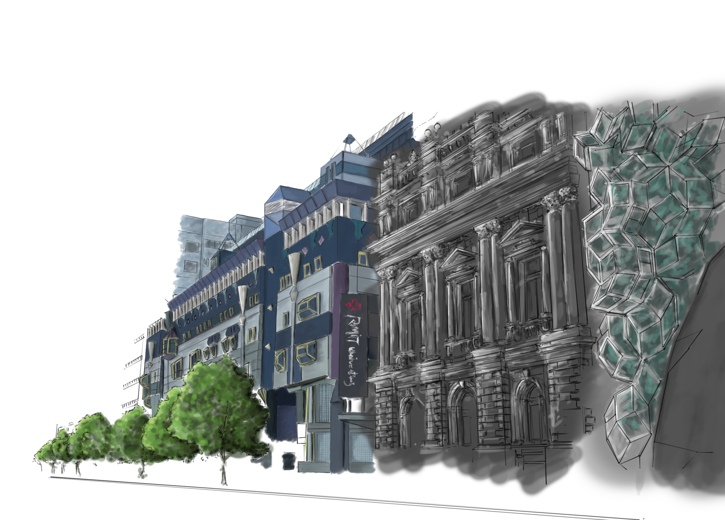 2475x1775 Filermit Building 8 Painting.png - Png Painting