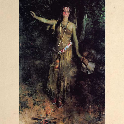 500x500 The Pocahontas Archive - Pocahontas Painting