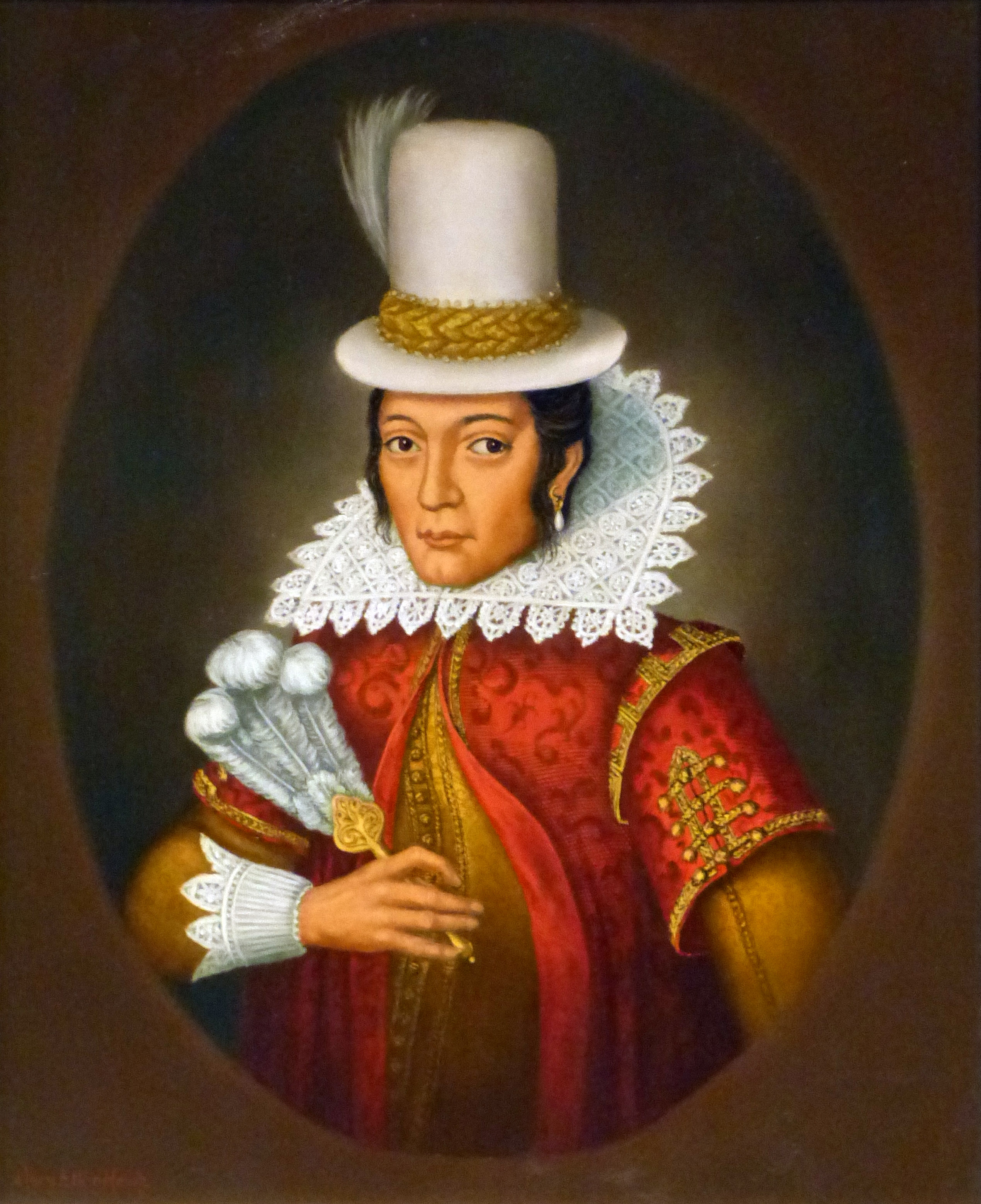 2539x3116 Landmarks Portraits Of Pocahontas - Pocahontas Painting