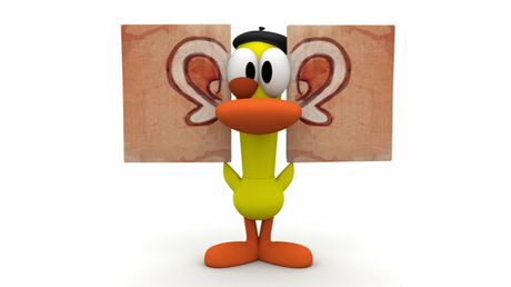 460x258 Let's Go Pocoyo Abc Tv - Pocoyo Painting