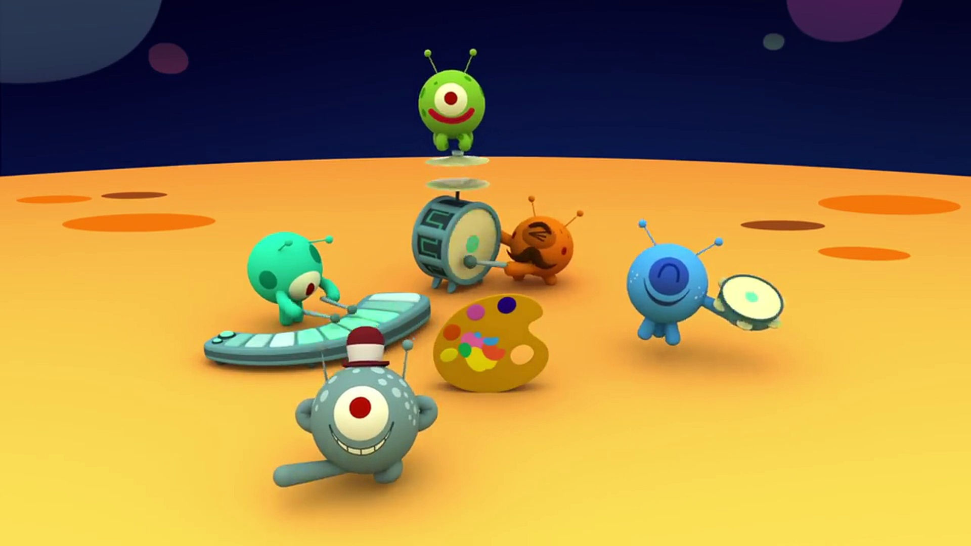 1920x1080 Let's Go Pocoyo! - Pocoyo Painting