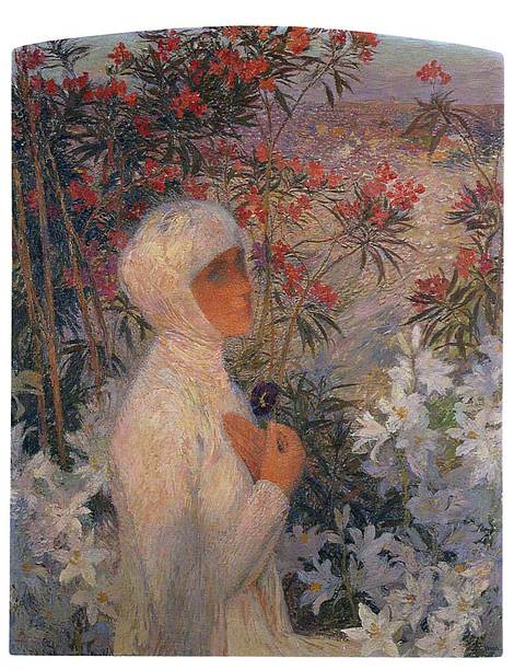 470x612 Artwork By Henri Jean Guillaume Martin - Poetess Painting