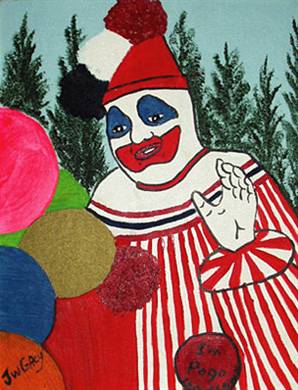 298x390 John Wayne Gacy - Pogo Painting