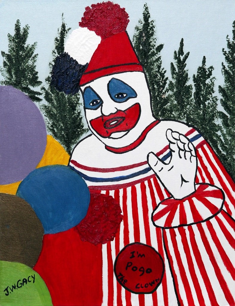 786x1024 Pogo The Clown Painting True Crime Magazine - Pogo Painting