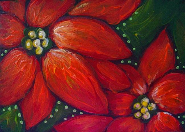 650x462 Paint With Vannie Gogh - Poinsettia Painting