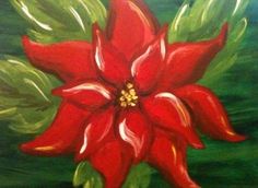 236x172 Poinsettia - Poinsettia Painting