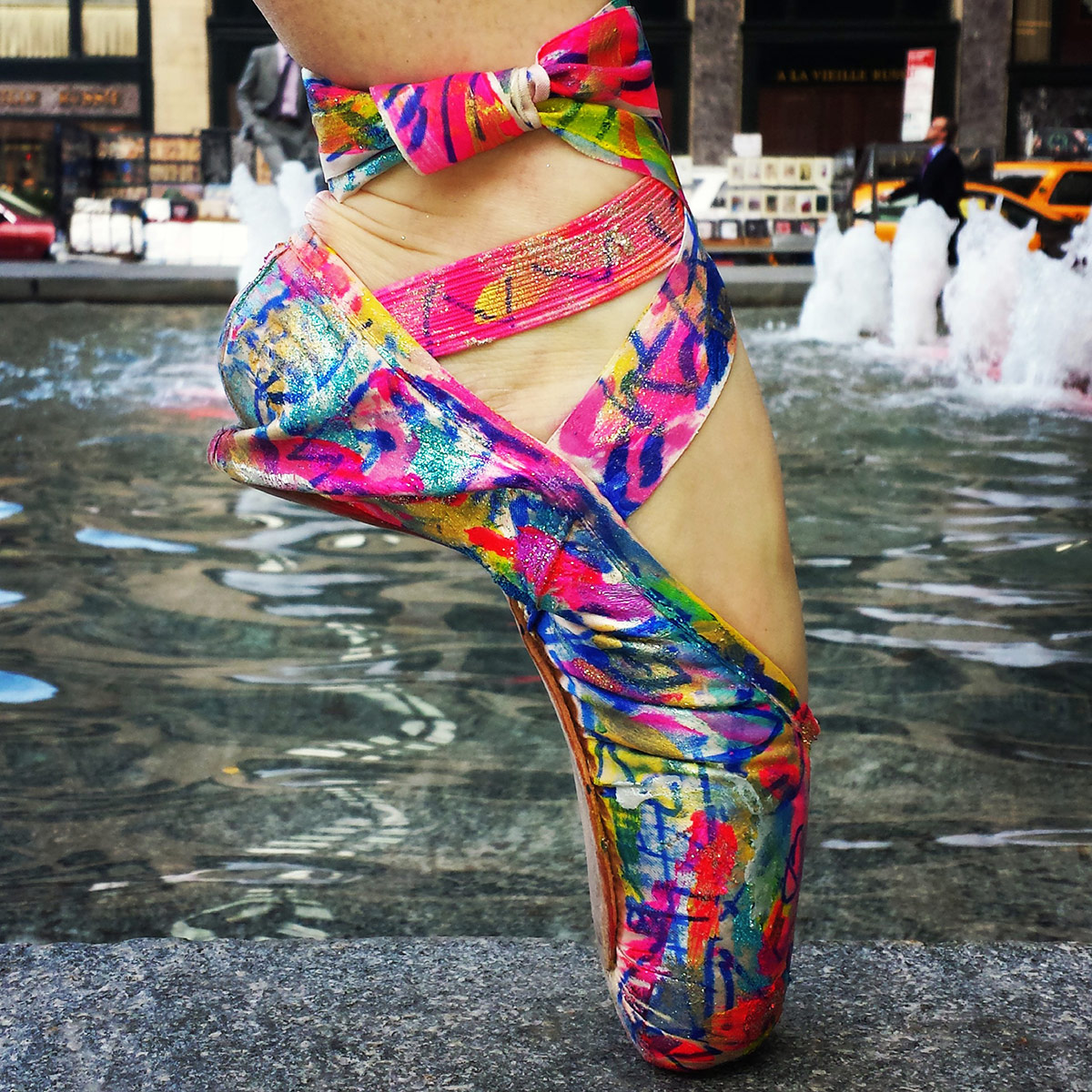 1200x1200 Hand Painted Objects By Juliana Lazzaro - Pointe Painting