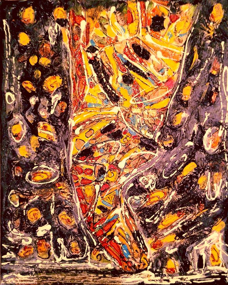 770x963 Saatchi Art En Pointe! Painting By Roumiana Damianova - Pointe Painting