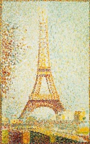 300x478 Pointillism Painting Reproductions For Sale 1st Art Gallery - Pointilist Painting