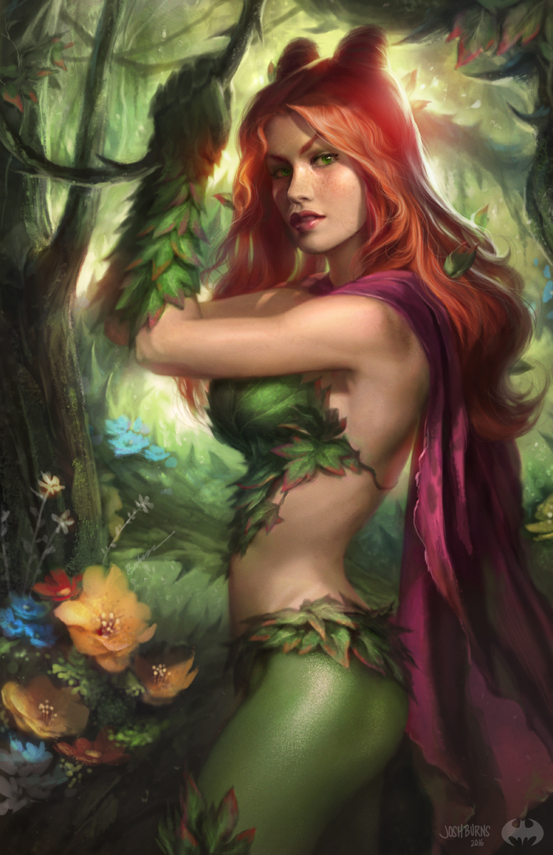 776x1200 Poison Ivy - Poison Ivy Painting