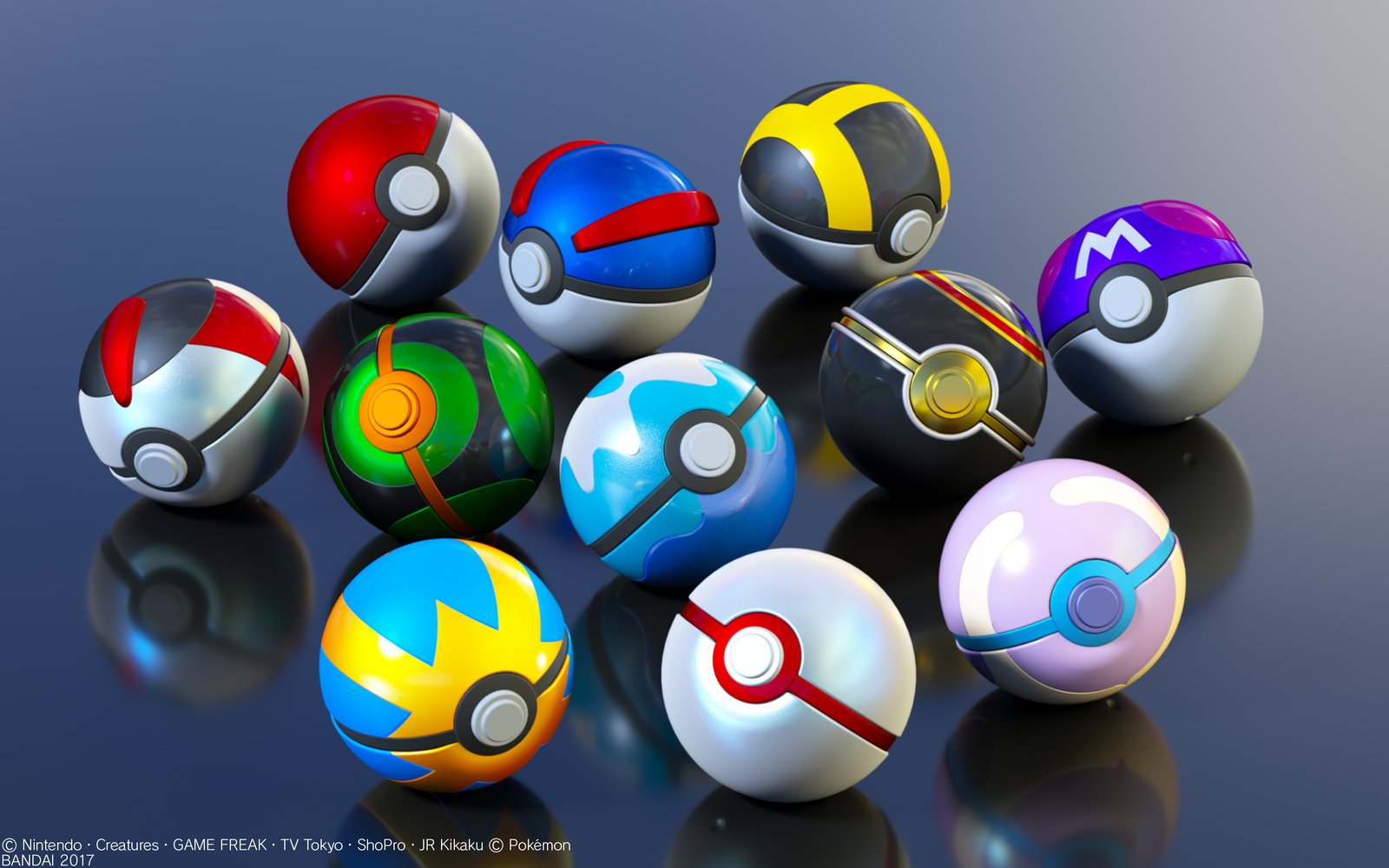 1600x1000 Become A Master With Bandai's Ball Collection - Pokemon Ball Painting