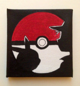 272x292 Pokemon Paintings On Small Canvas For Sale In Skerries, Dublin - Pokemon Canvas Painting