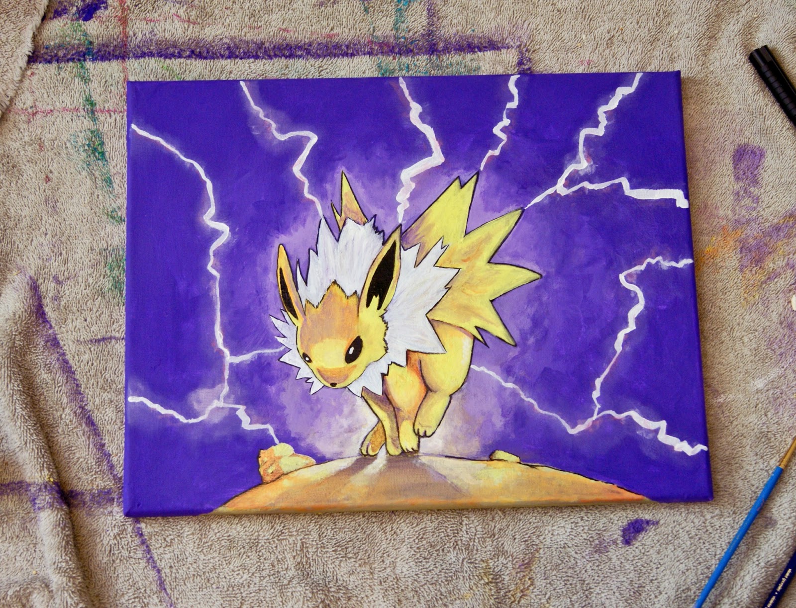 1600x1223 Eevee Art - Pokemon For Painting