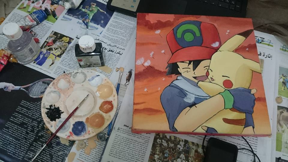 960x540 Pokemon Adv. Oil Painting By Yami Tamashi - Pokemon For Painting