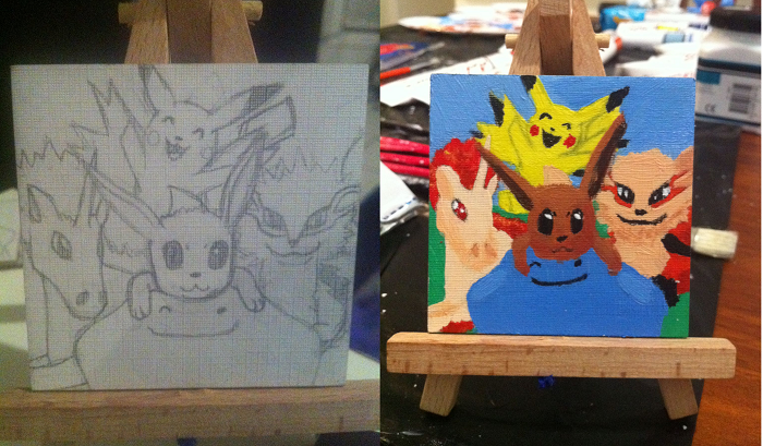 700x409 Pokemon Group Painting By Yukimatsuda - Pokemon For Painting