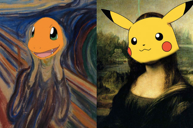 625x415 Try To Find The Hiding In These Famous Paintings - Pokemon For Painting