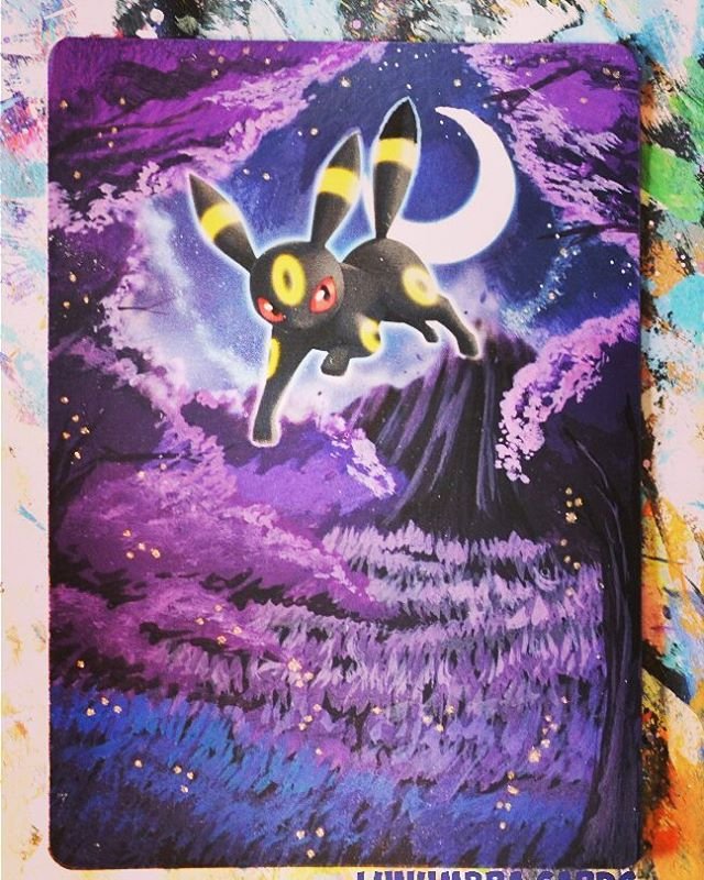 640x800 Painted Pokemon Cards Popsugar Australia Tech - Pokemon Painting