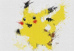 300x210 Pokemon Paintings Fine Art America - Pokemon Painting