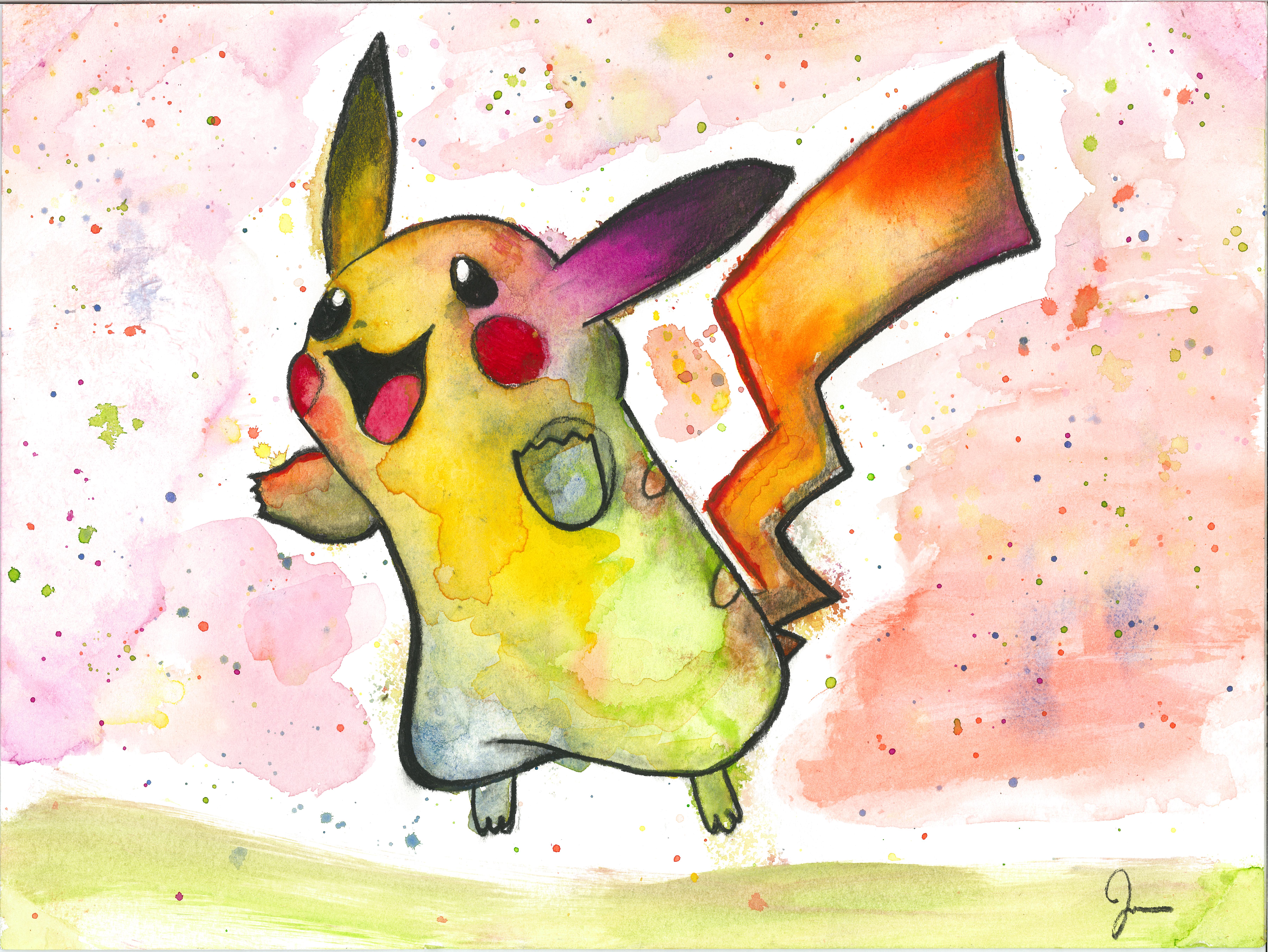7204x5408 Go And Gamification Creates New Possibilities For Retail - Pokemon Painting
