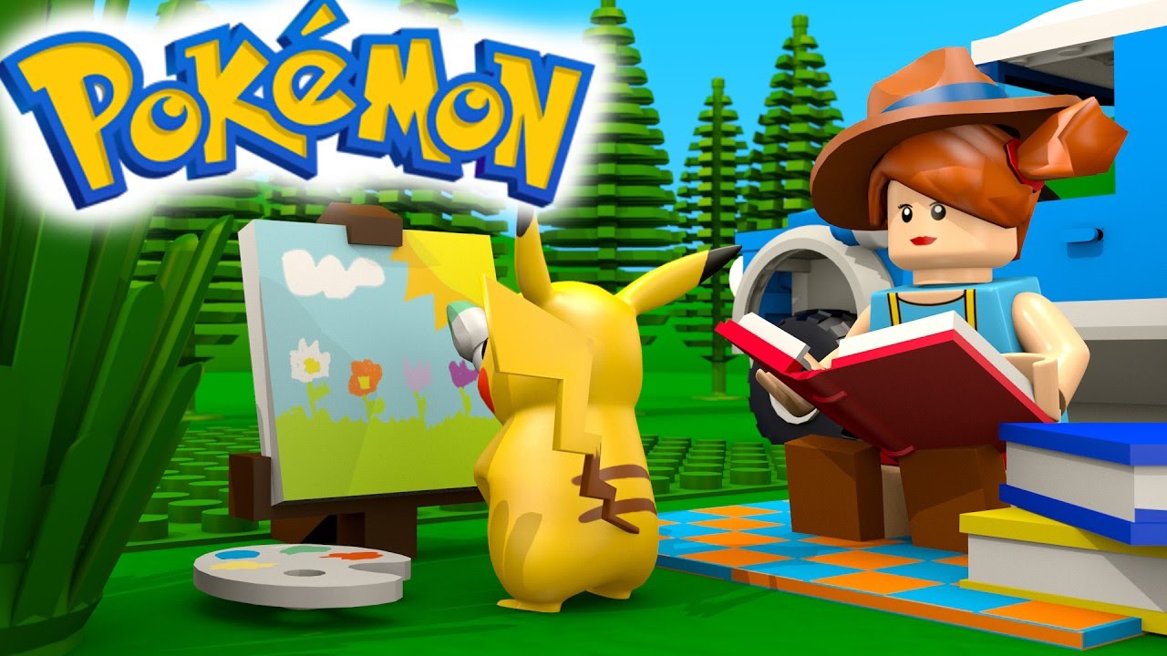 1280x720 Lego Pokemon - Pokemon Painting Games