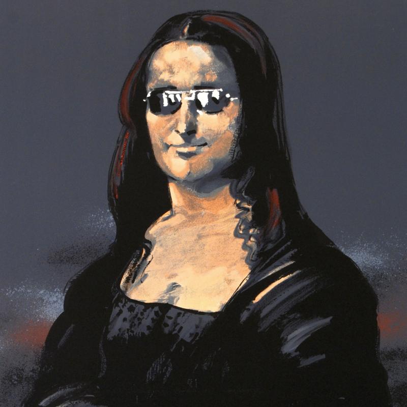 800x800 Poker Face Expressionism - Poker Face Painting