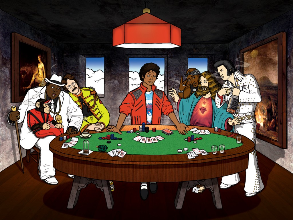 1024x768 News The Greatest Modern Poker Paintings Of All Time - Poker Painting