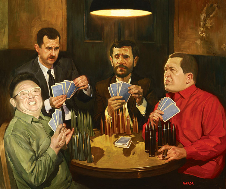 750x627 Poker Despots - Poker Painting