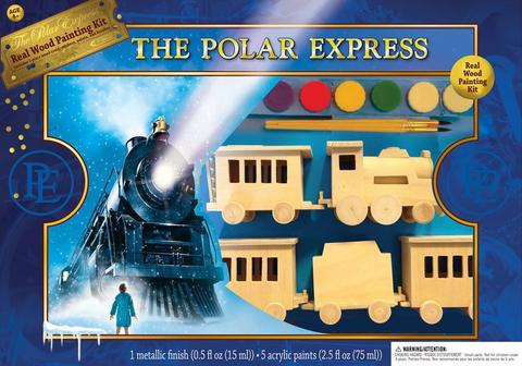 480x336 The Polar Express Train - Polar Express Painting