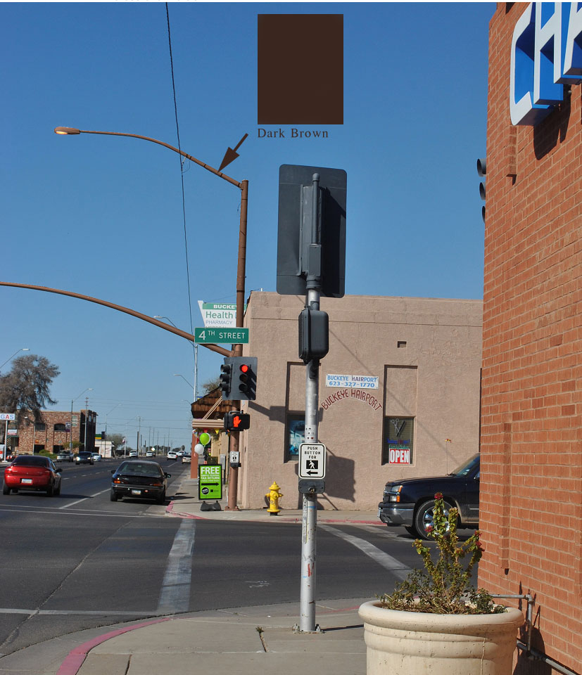 827x960 Light Pole Painting Buckeye Main Street Coalition - Pole Painting