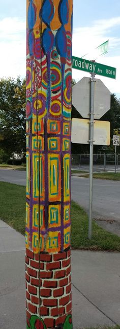 236x644 Telephone Pole Painting - Pole Painting